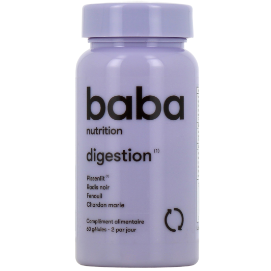 Baba Nutrition digestion : complément alimentaire confort digestif