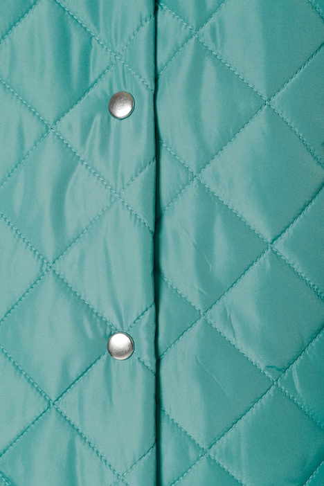 Steppjacke, Kapuze, Druckknöpfe, Langarm