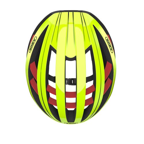 Abus Aventor neon/sort cykelhjelm