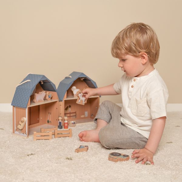 Little Dutch Poppenhuis Little Farm FSC