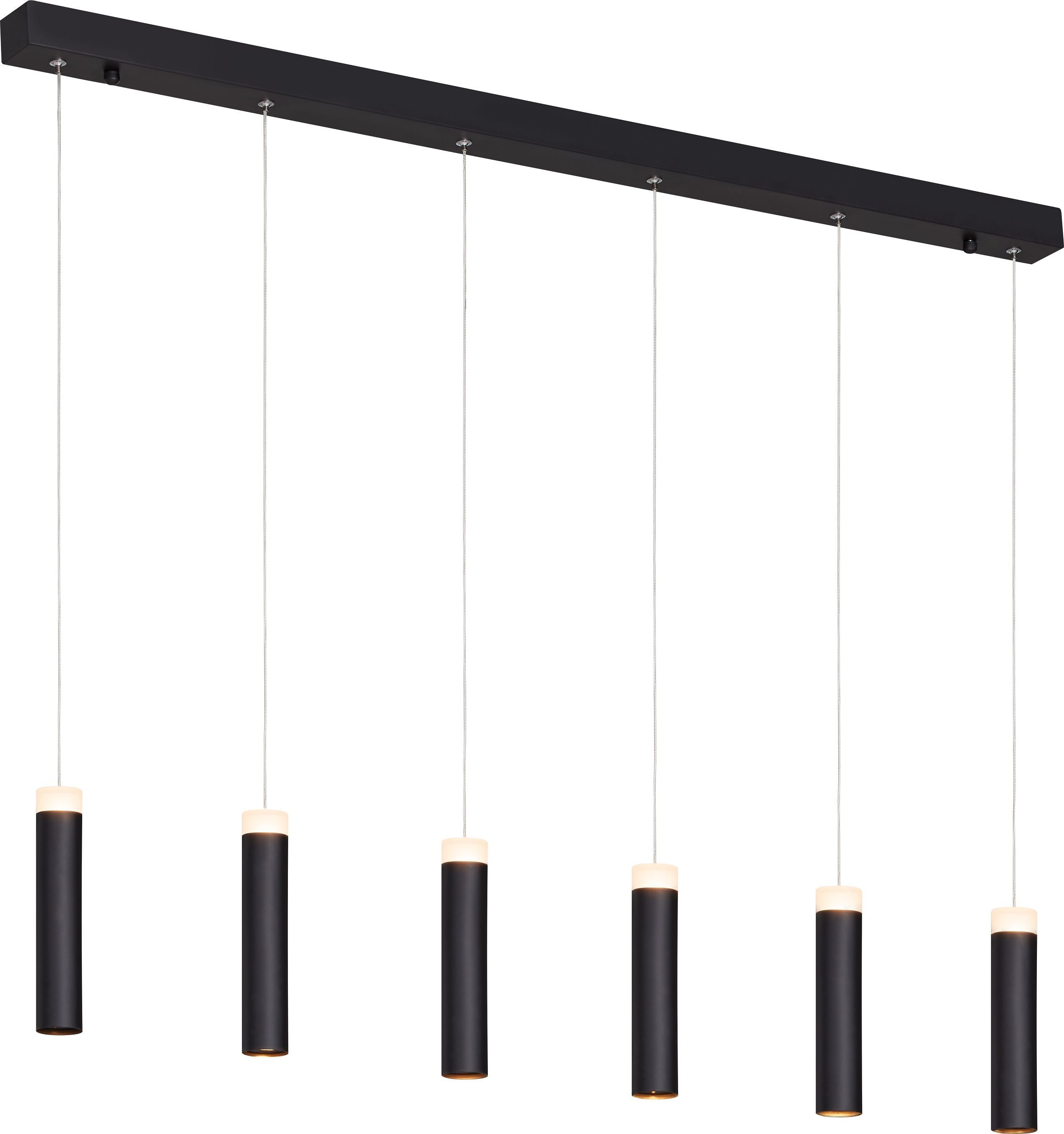 SORIA Hängeleuchte - Schwarz / B: 108.0 cm x T: 4.0 cm x H: 150.0 cm