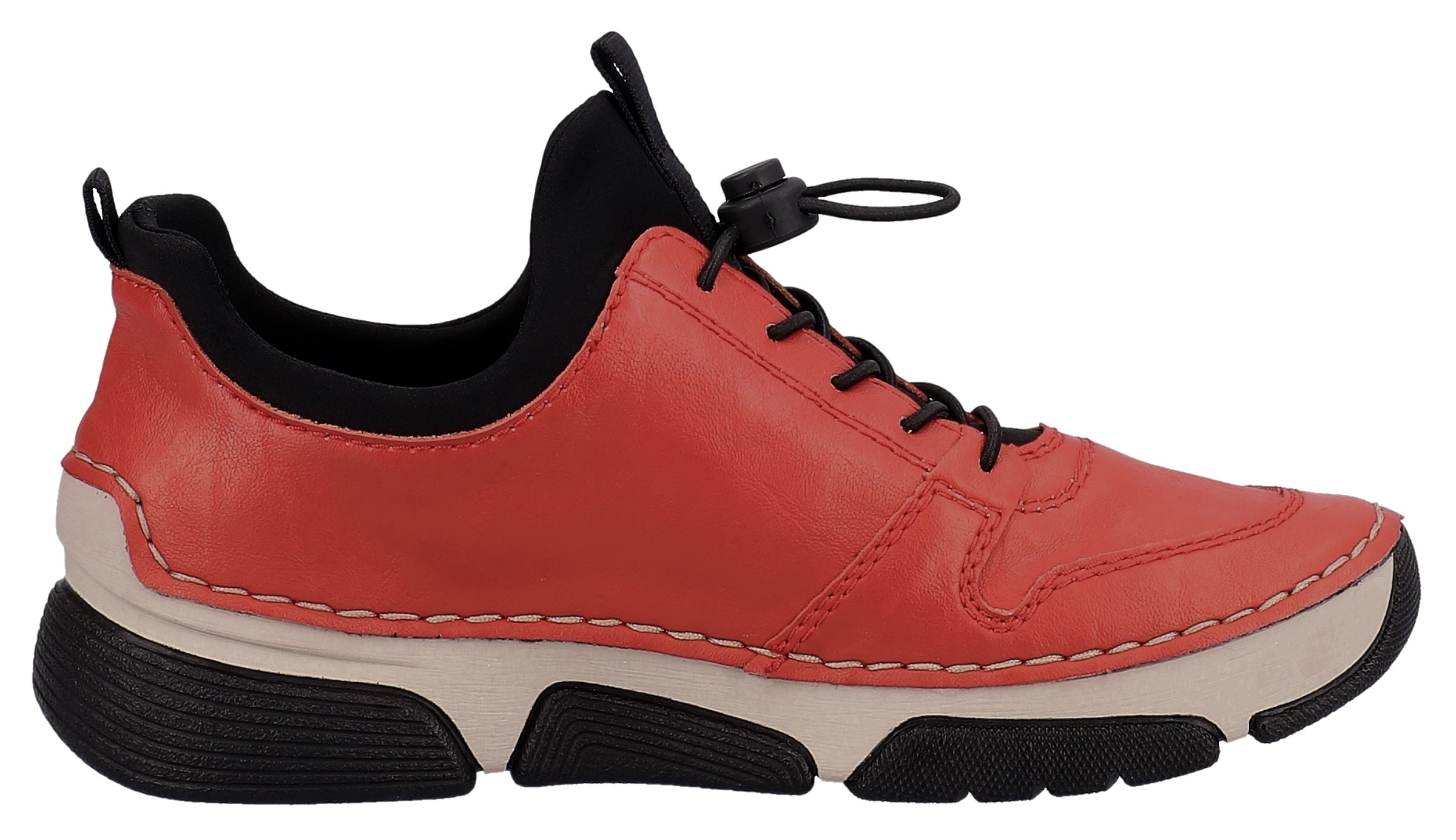 Rieker Slip-On Sneaker  Schlupfschuh, Halbschuh, Freizeitsneaker, Gummizug, Schnellverschluss