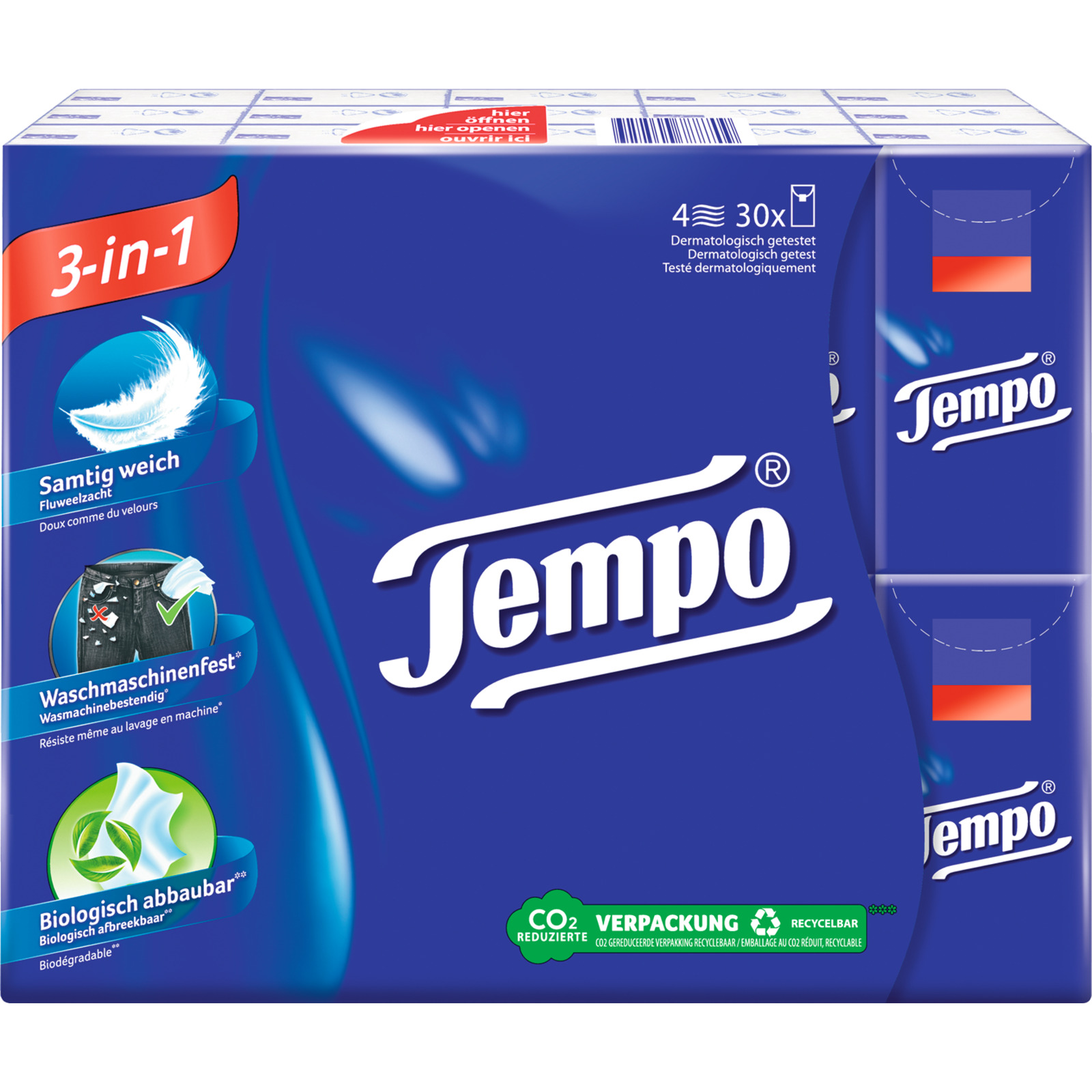 Tempo Taschentücher 30 x 10 er
