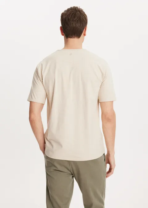 T-shirt met logo zand (ZND.MEL)