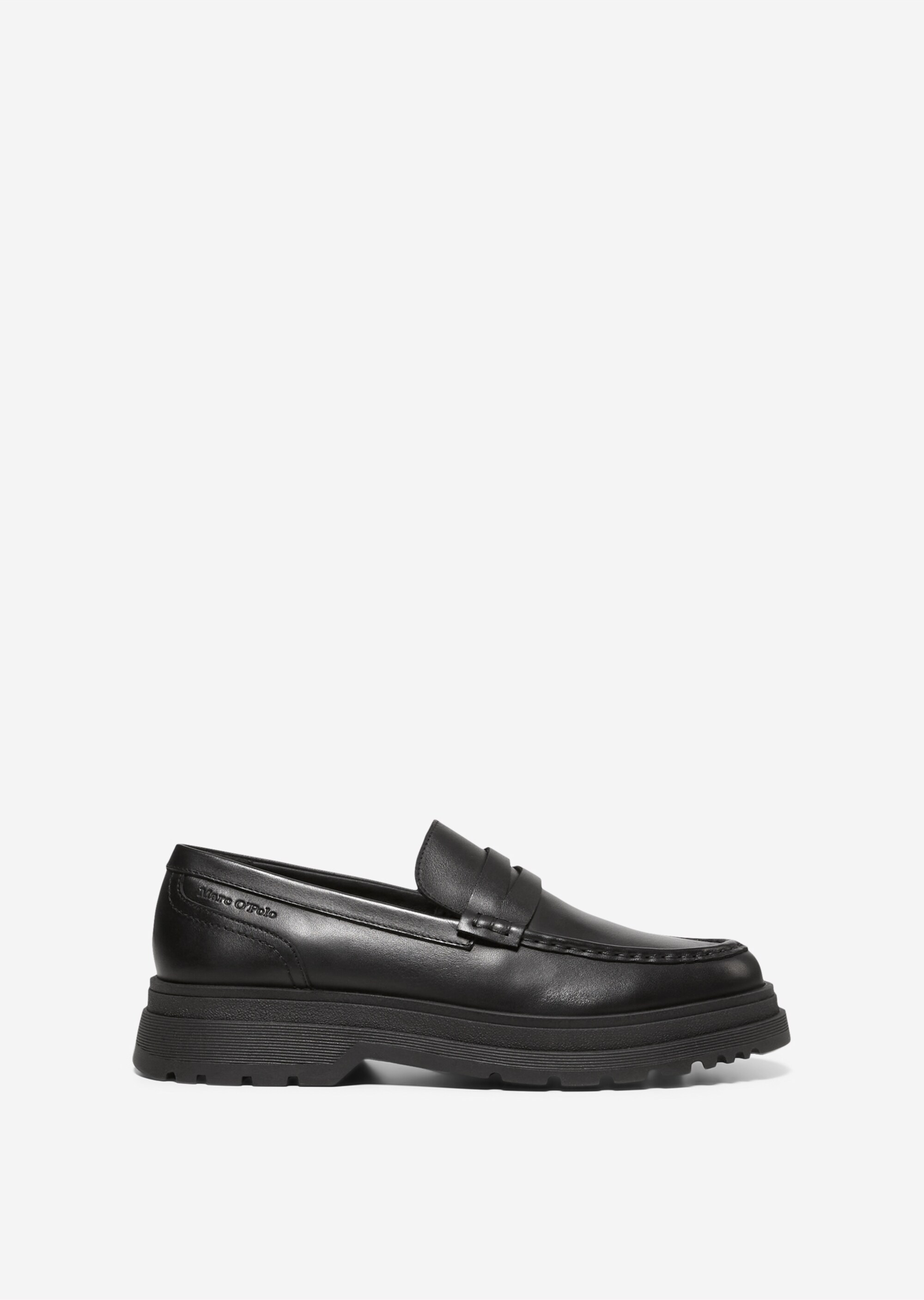 Chunky-Loafer aus edlem Rindleder