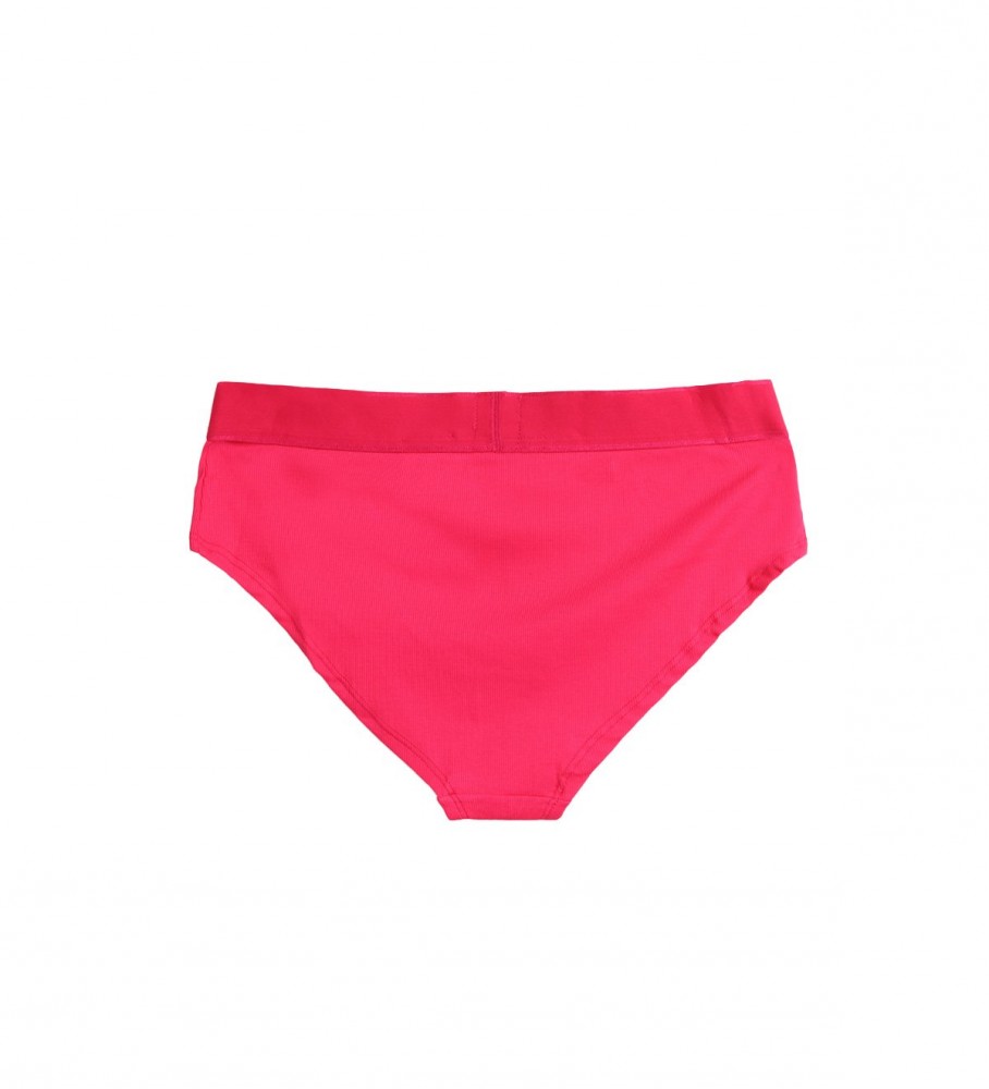 Calcinha rosa cavada HUGO