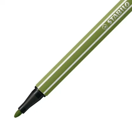 Premium-Filzstift - STABILO Pen 68 - Einzelstift - moosgrün