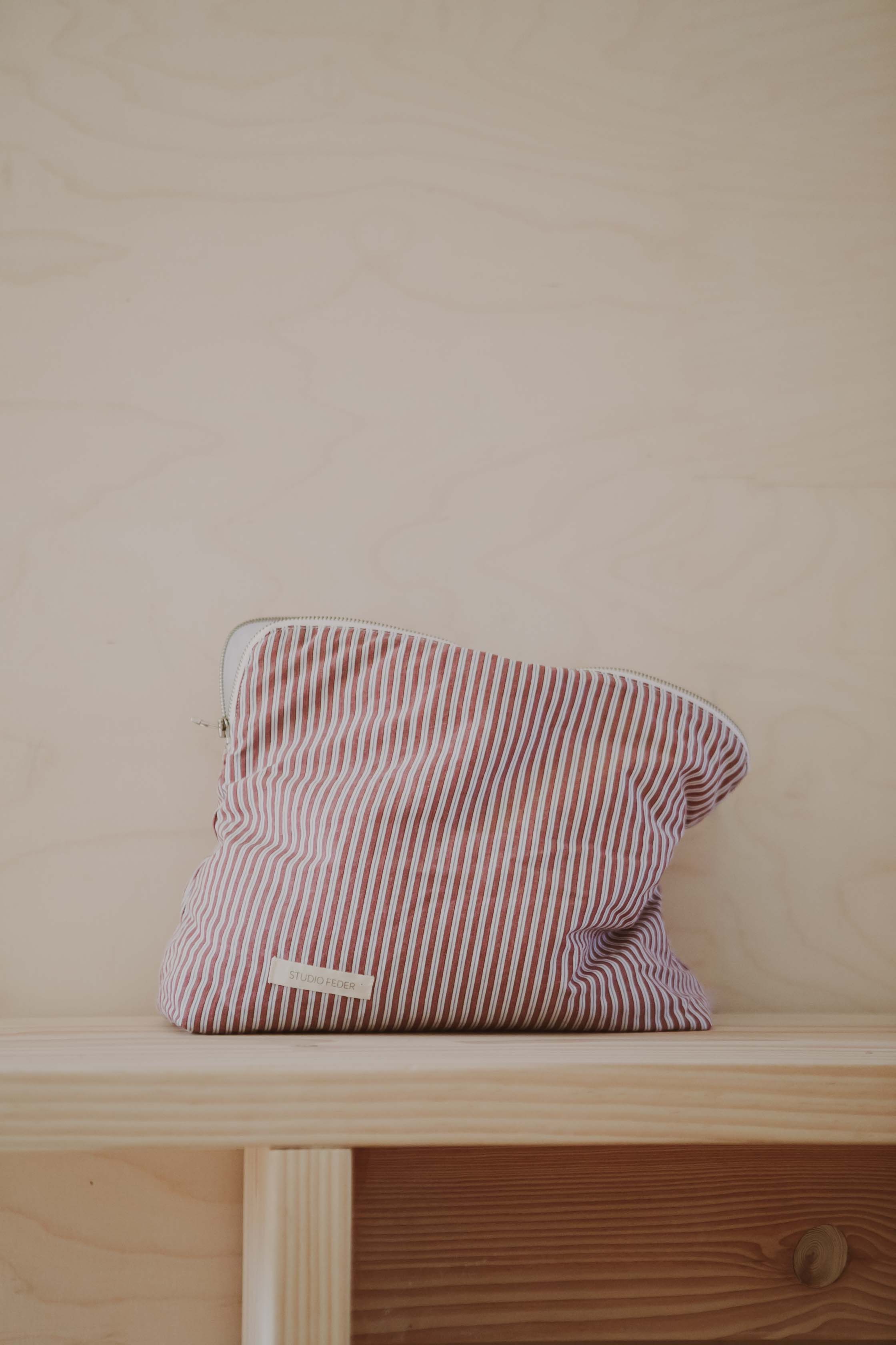 Studio Feder  Celia toilettaske - Architect Stripe
