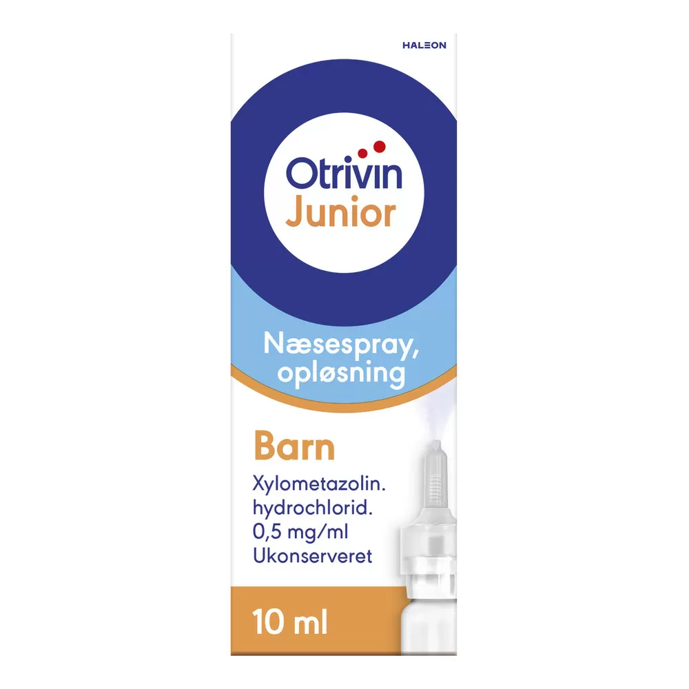 Otrivin Junior Næsespray 0,5 mg/ml. - 10 ml.