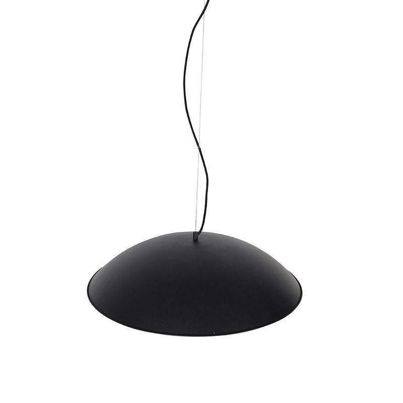 Vintage hanglamp zwart met goud 60 cm - Emilienne