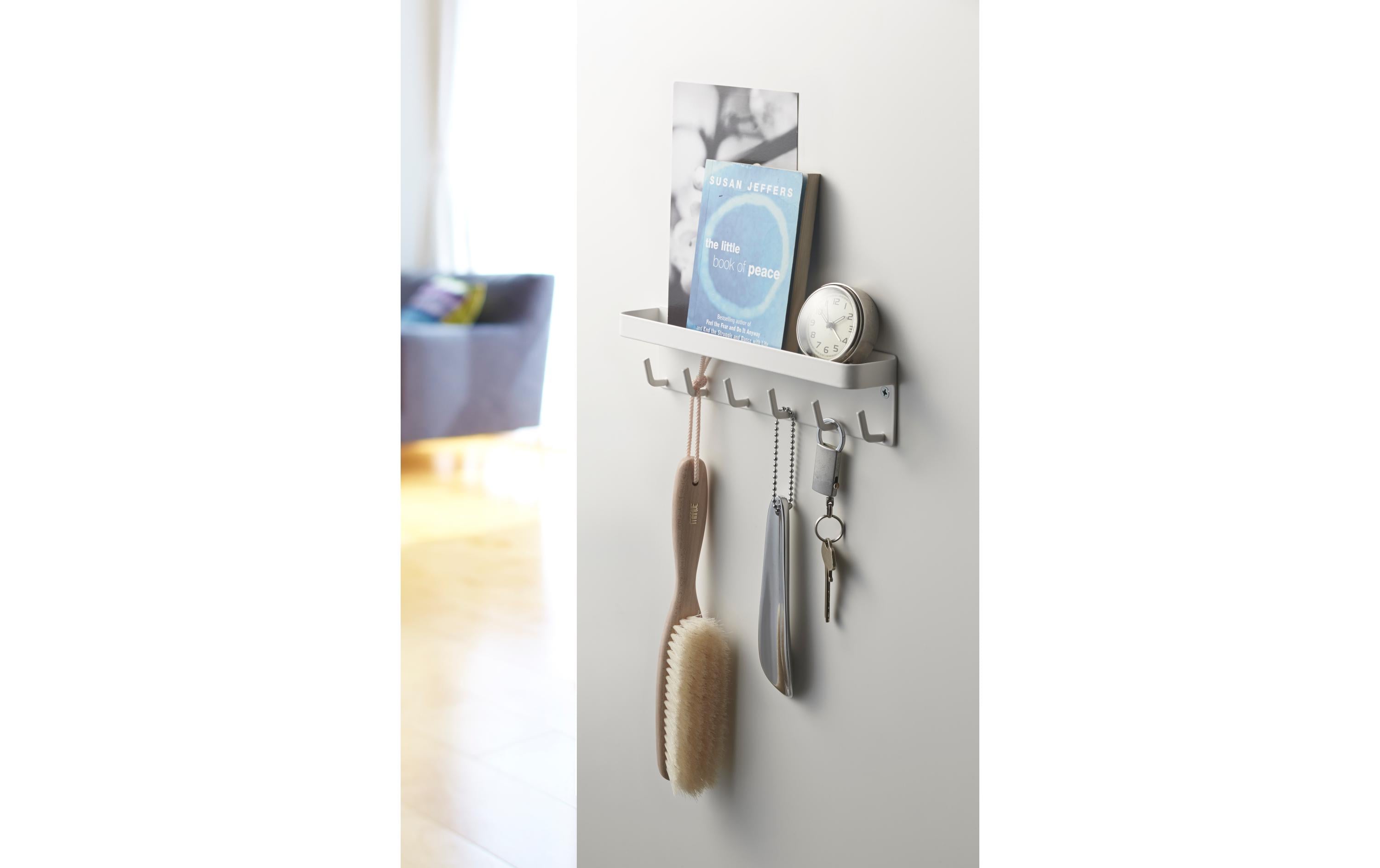 Wandhaken Smart SchwarzSchlüsselbrett mit Ablage