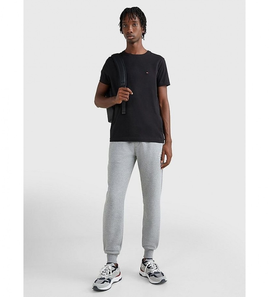 Camiseta Tommy Hilfiger TH Flex, preta