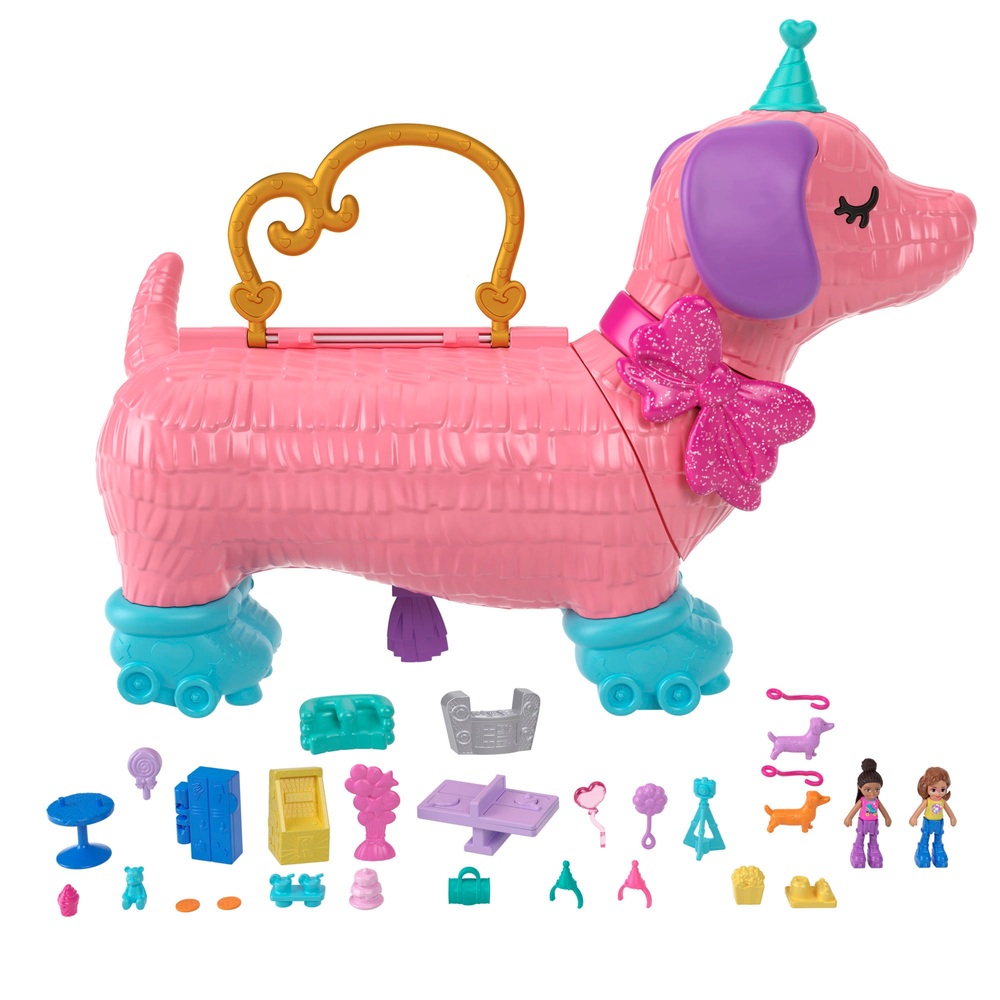 Polly Pocket Puppen Welpenparty-Spielset