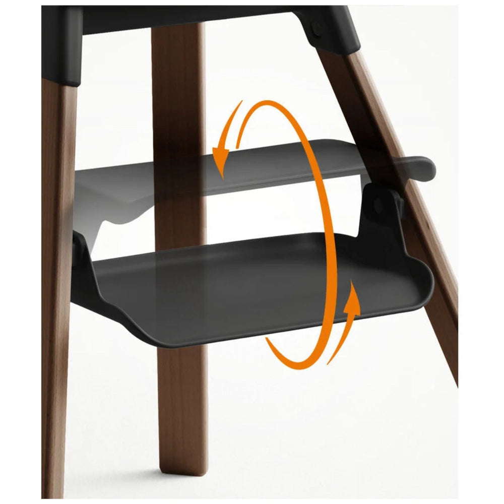 Køb Stokke® Clikk™ Highchair Black / Warm Brown
