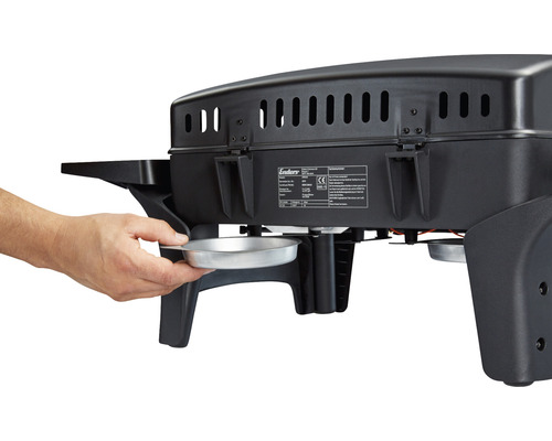 Enders tafelgasgrill Urban pro 42 x 94 cm 2 branders