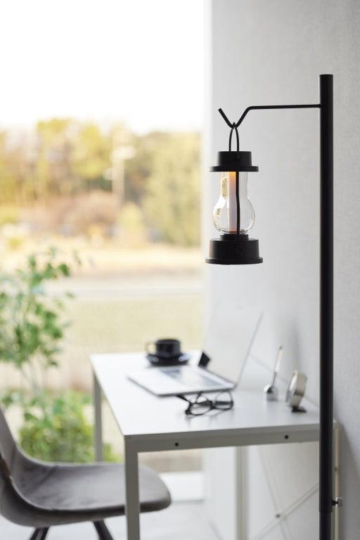 Yamazaki Verstelbare Lantaarnstandaard - Tower - Zwart