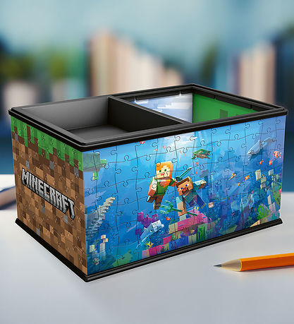 Ravensburger Puzzlespiel - 3D Treasure Box - 223 Teile - Minecra