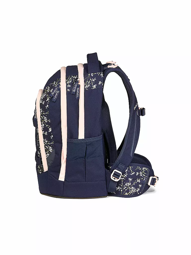 SATCH Schulrucksack Pack - Bloomy Breeze dunkelblau