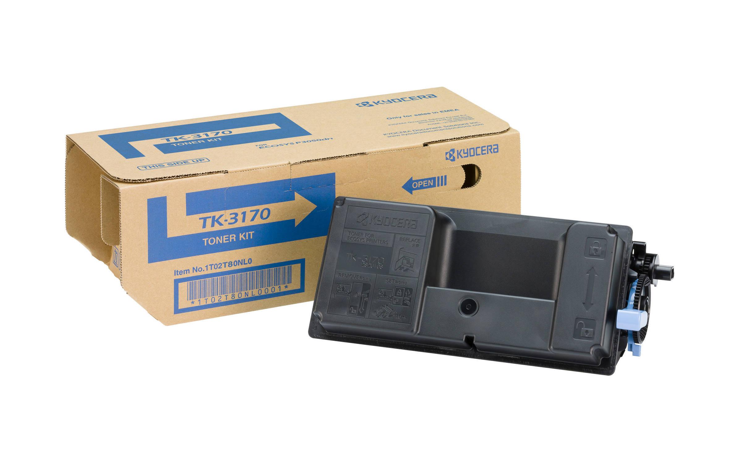 Toner TK-3170 Black<br>Toner, Black