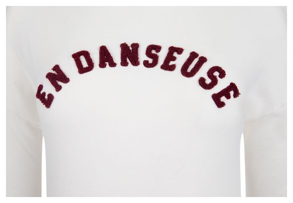 Sweat Femme LeBram En Danseuse Blanc Marshmallow