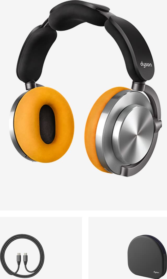 Dyson Ontrac CNC trådløse on-ear høretelefoner (aluminium)