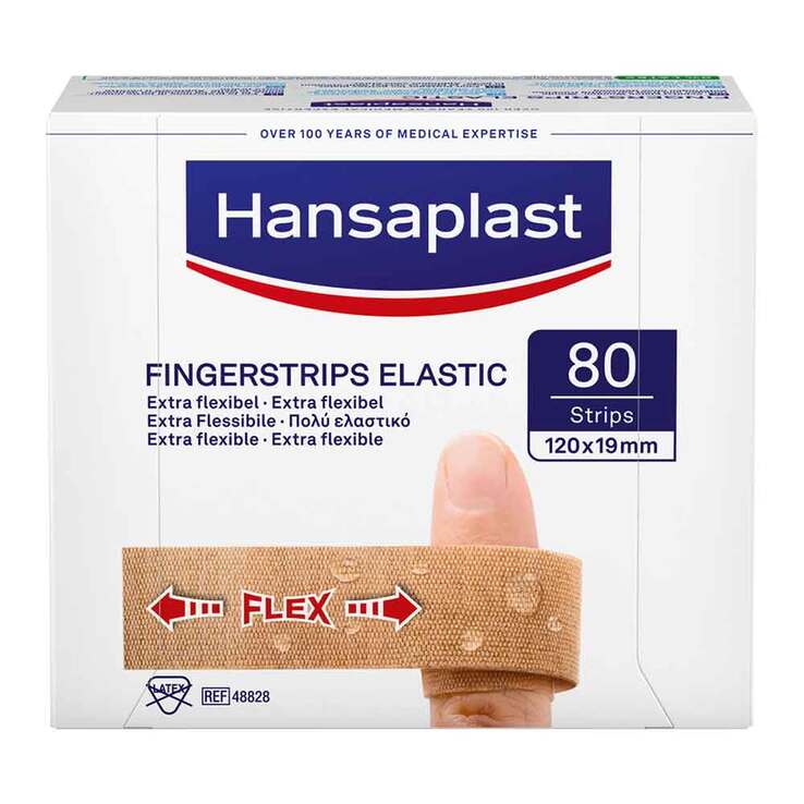 Hansaplast Elastic Finger Pflasterstrips, 80 St