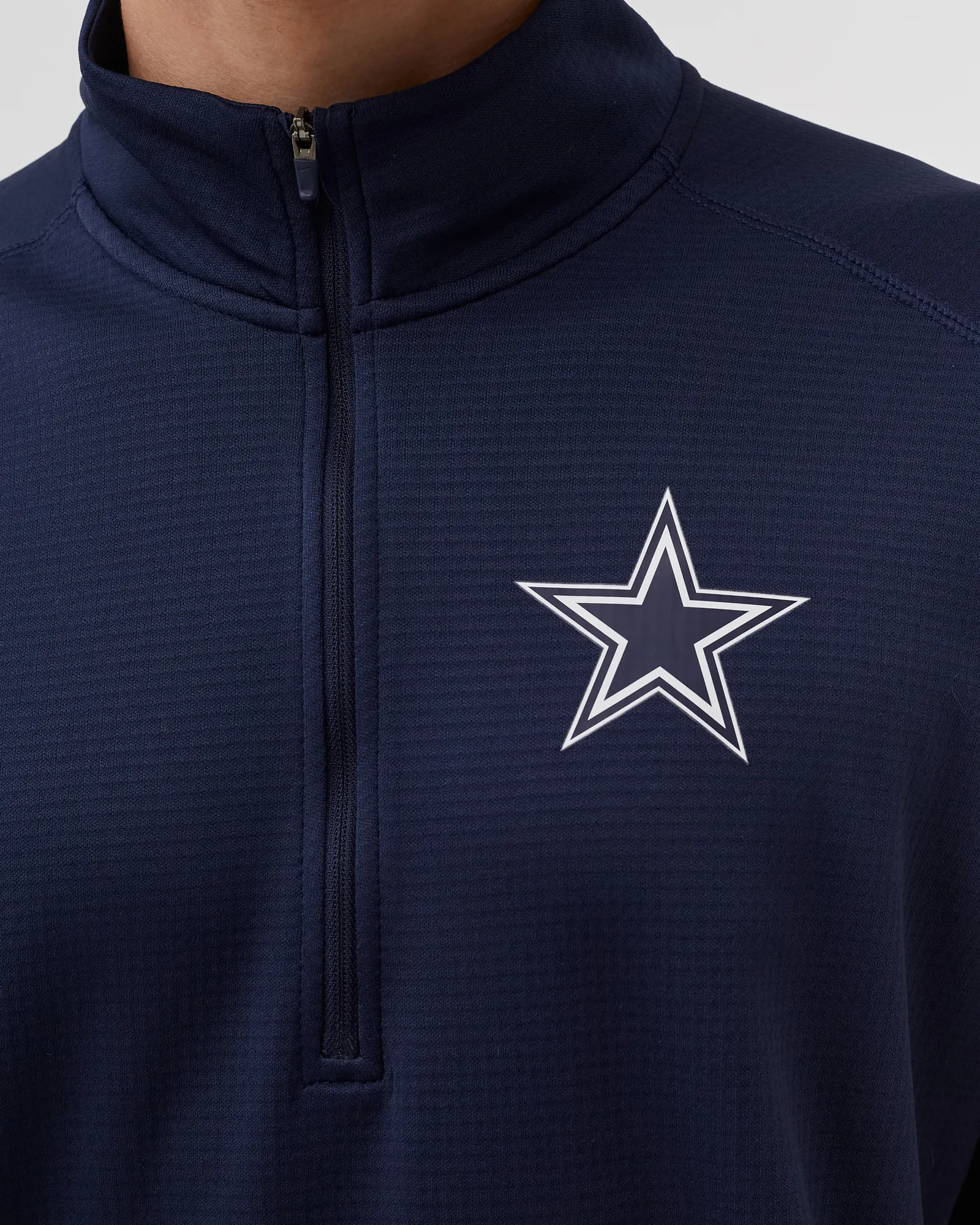 Nike NFL Dallas Cowboys Mens Nike Logo Pacer Half Zip