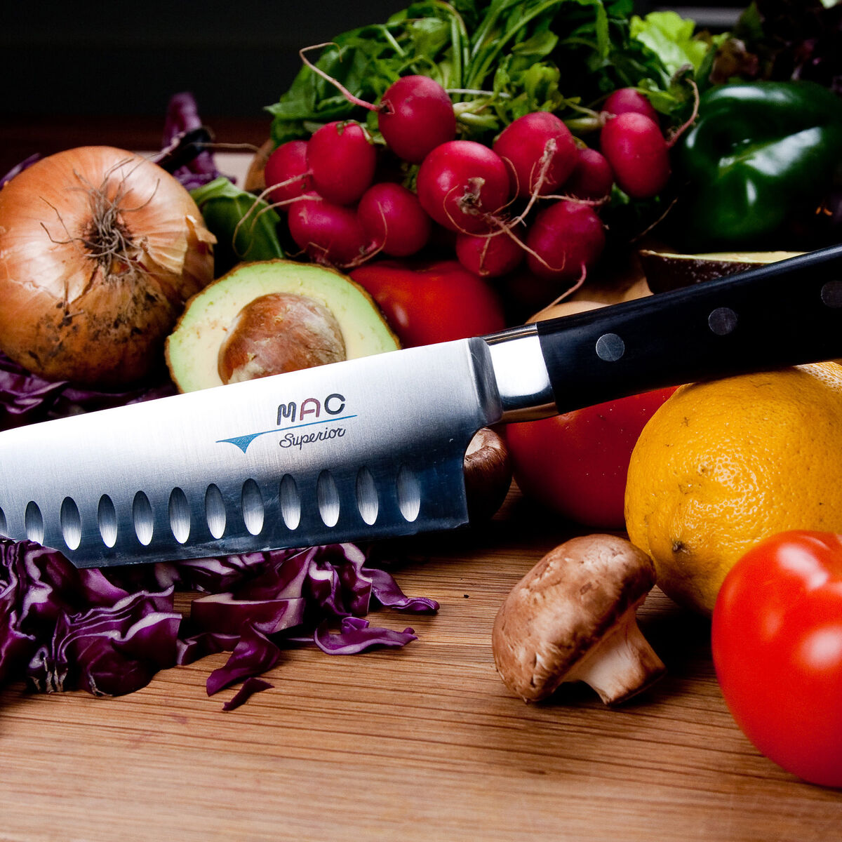 Superior Japansk Kokkekniv/Santoku 17 cm