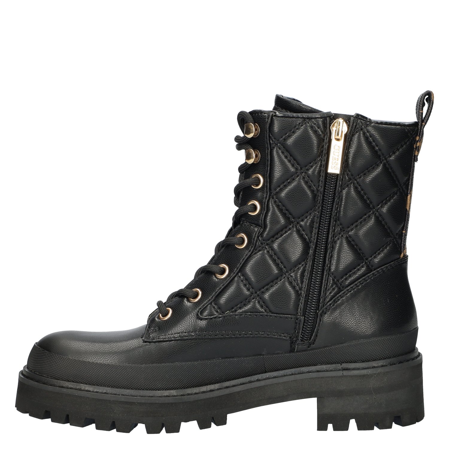 Badae dames veterboot Guess Zwart