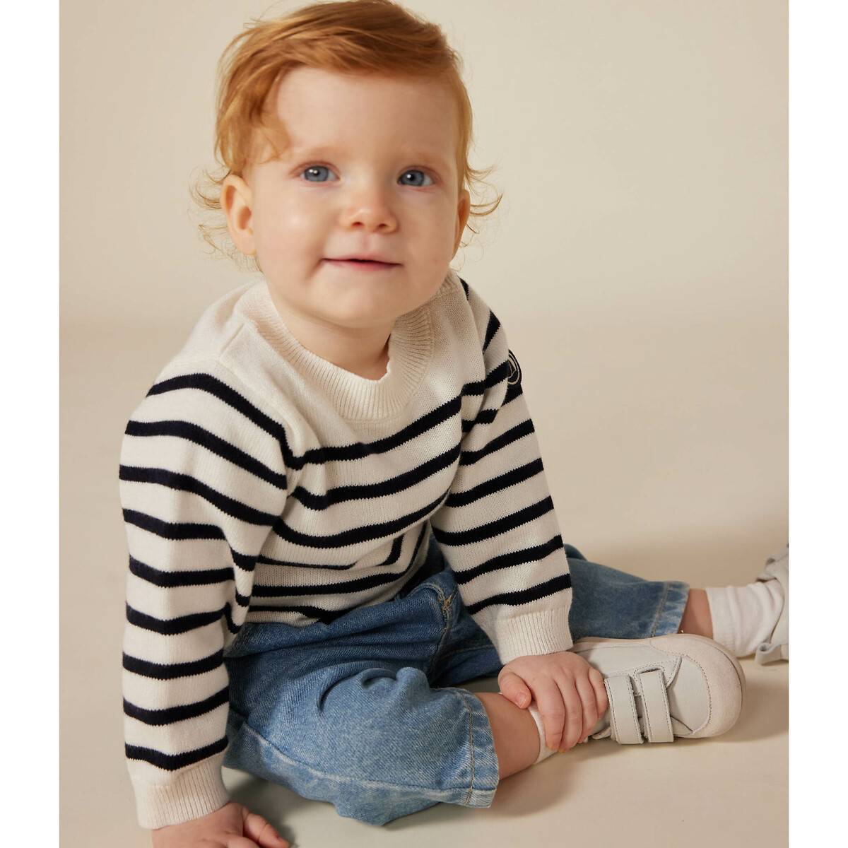PETIT BATEAU<br>Suéter listrado