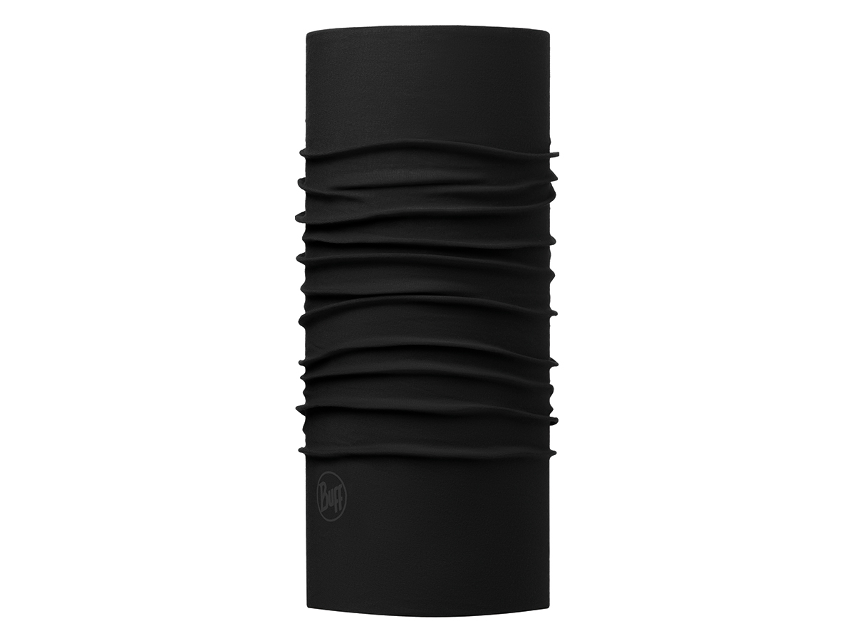 Buff Original EcoStretch nekwarmer - Solid Black