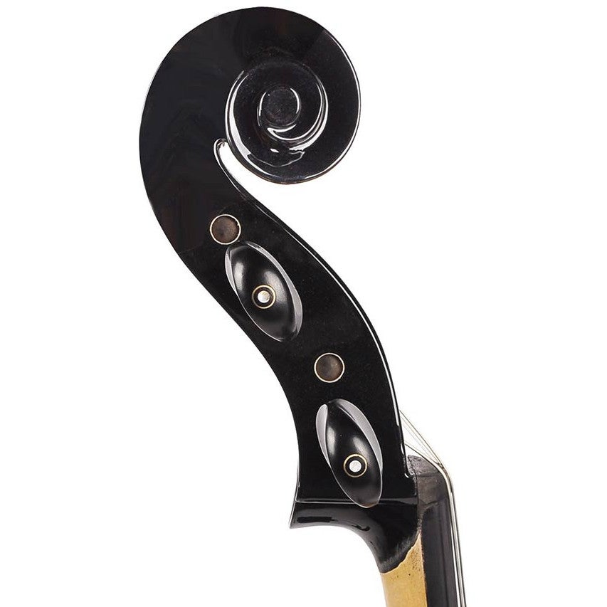 Leonardo EC-50-B elektrische cello met softcase en toebehoren
