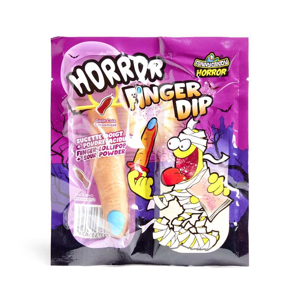 Bonbon Halloween sucette forme doigt