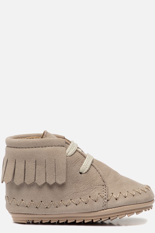 Shoesme Babyschoenen taupe Leer
