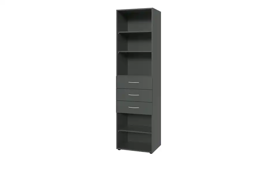 Regal Multischrank-System 40 cm 185 cm Graphit