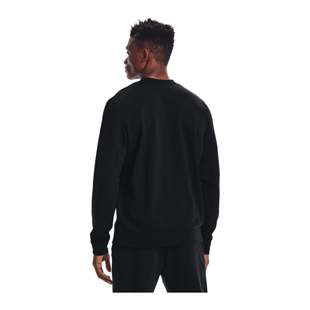 Under Armour RIVAL TERRY CREW - Sweat Homme noir