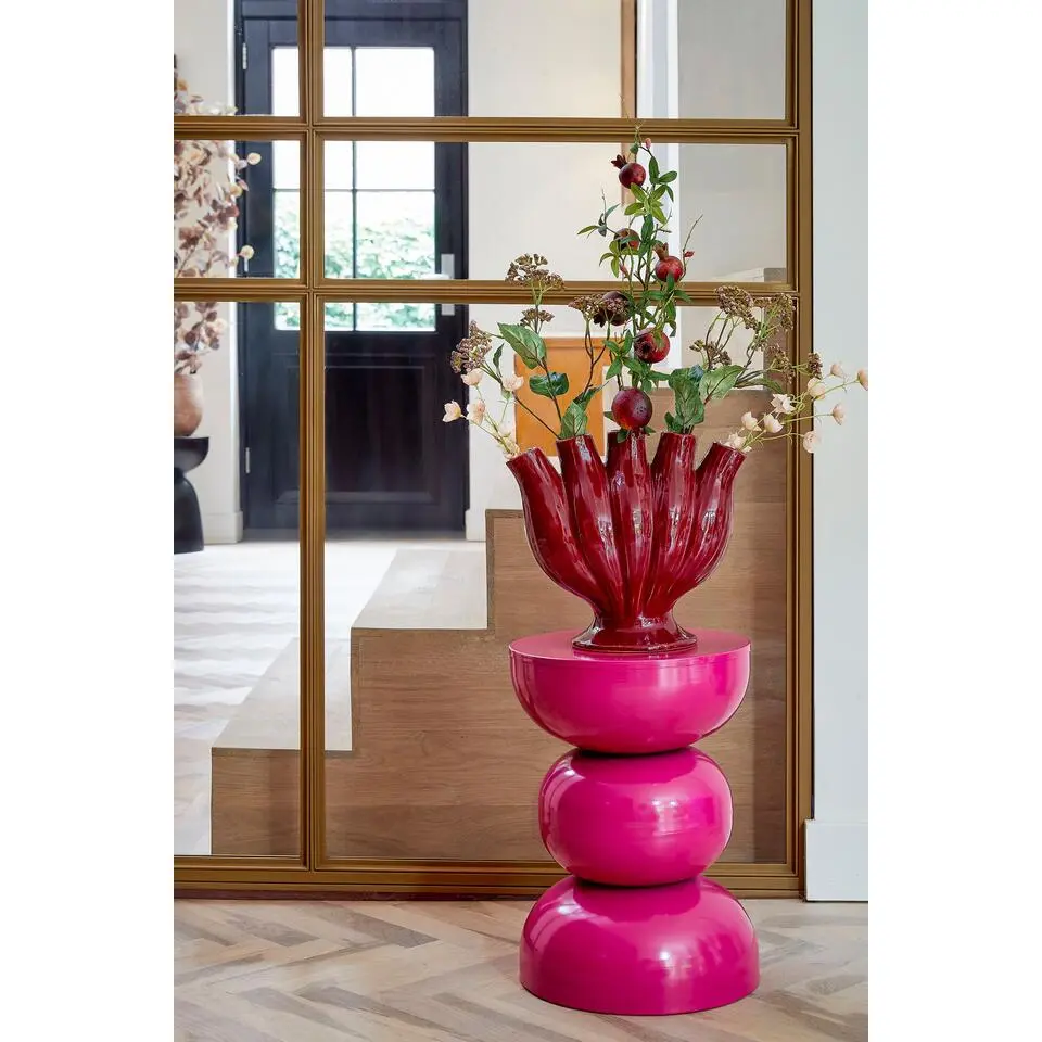 Mica Decorations Serra Tulpenvaas - L33 x B16 x H30 cm - Paars