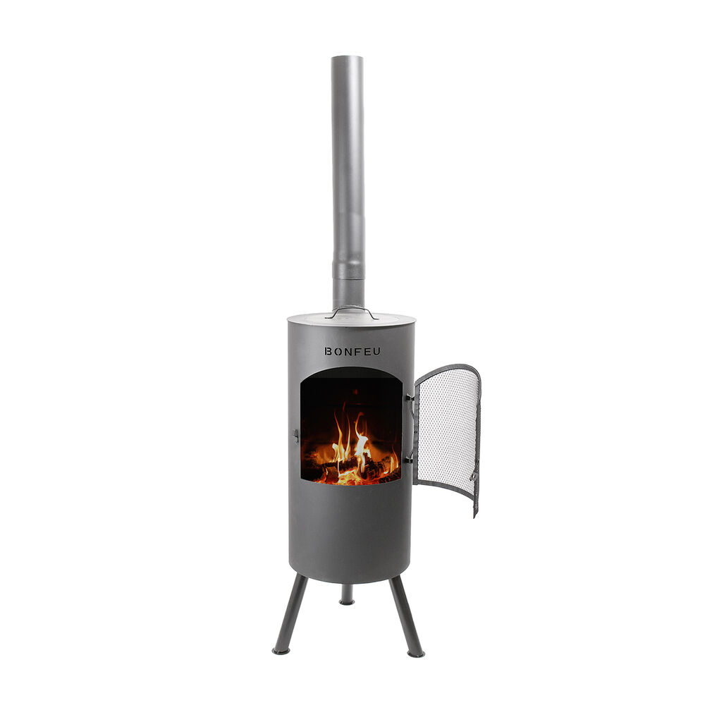 Bonfeu Bontino LP - Tuinhaard - Zwart - 35 cm