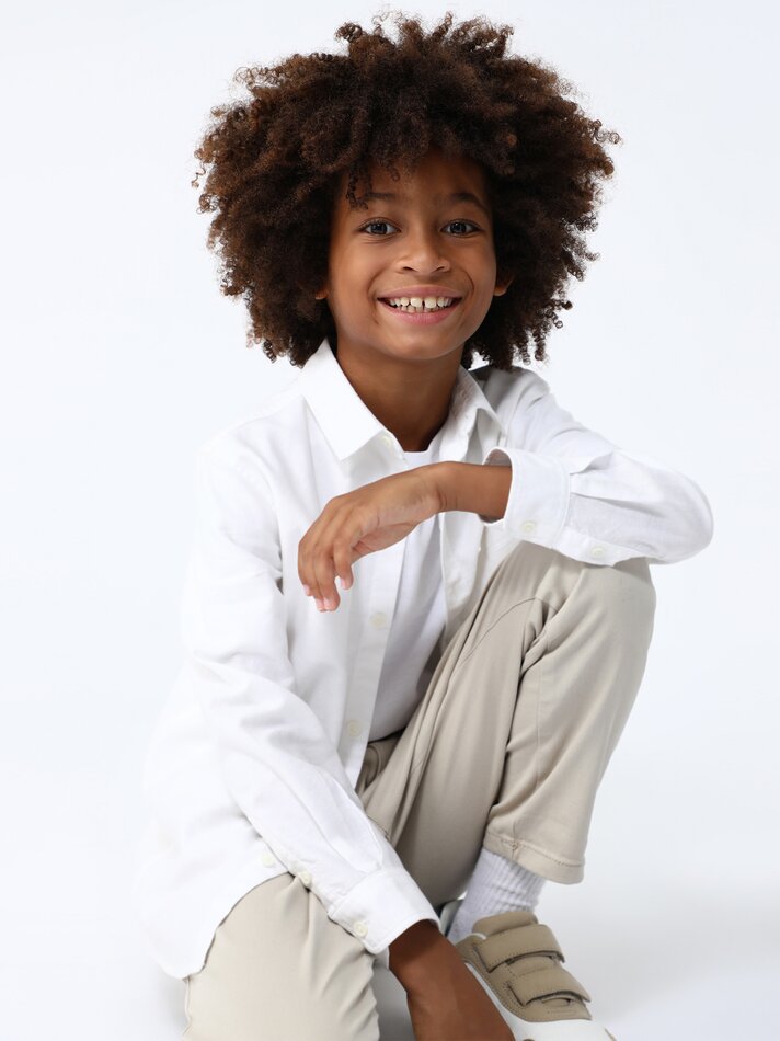 Camisa Oxford - Branca