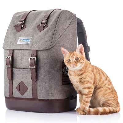 Kurgo Hunderucksack K9 in Grau für Hunde bis 11.3kg