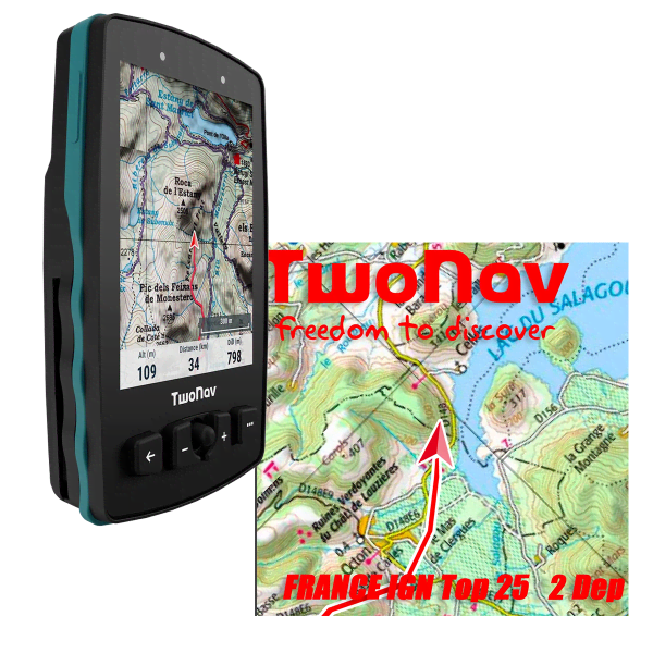 TWONAV TWONAV AVENTURA 2 PLUS BLUE 23