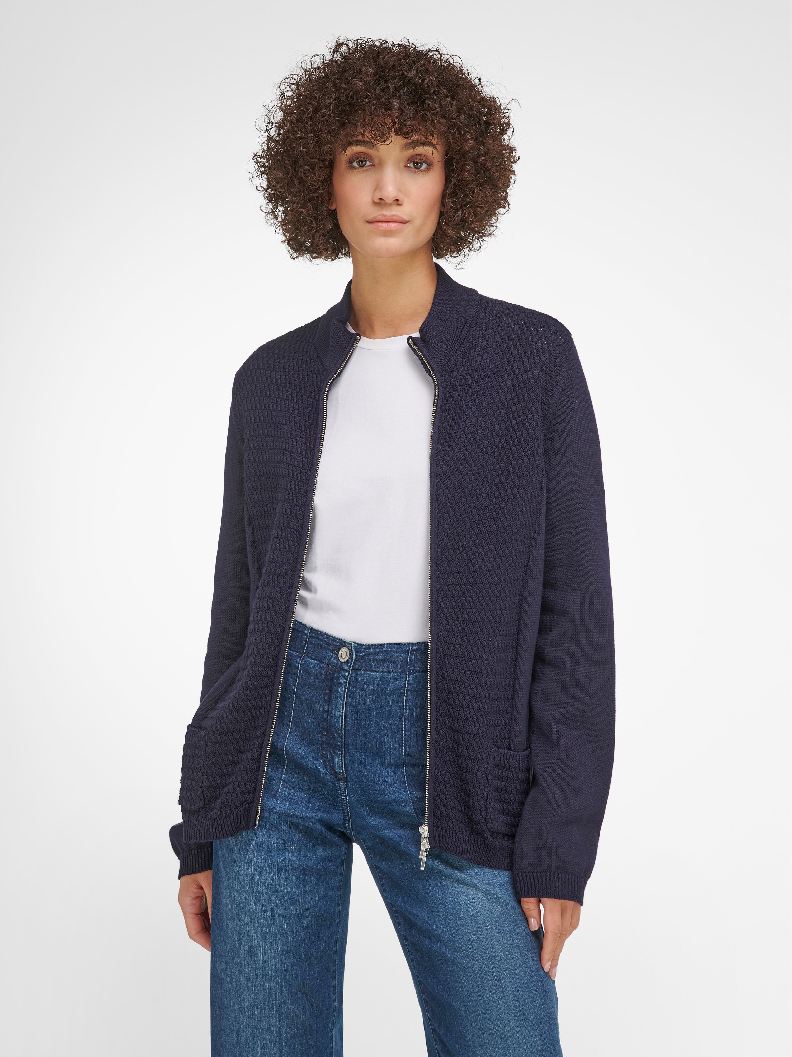 Strickjacke aus 100% Baumwolle Supima