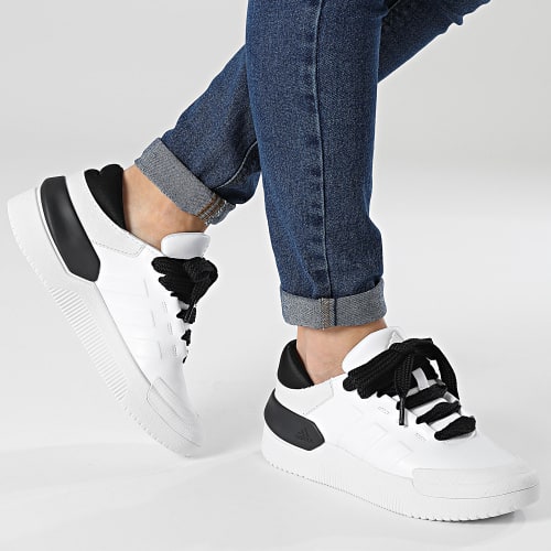Baskets Femme Court Funk HP9459 Footwear White Core Black