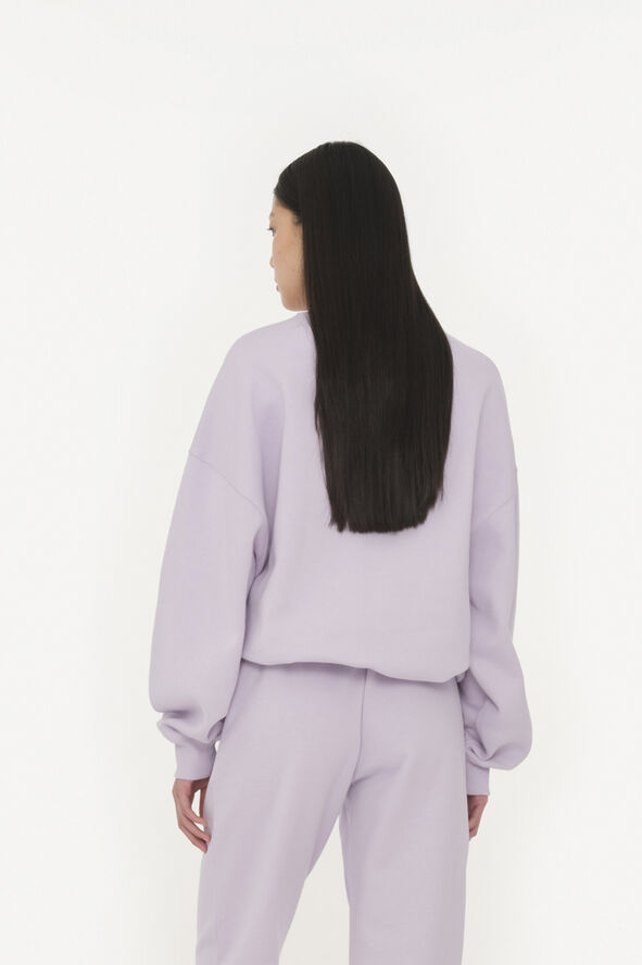 ROTATE Birger Christensen Heavy Sweat Crewneck Orchid petal (purple)