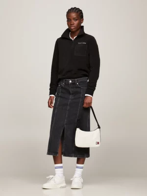 Bolsa de ombro Essential com patch de logotipo