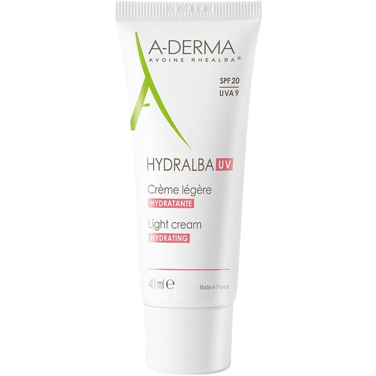 Creme Hydratante Uv Legere 40ml Hydralba A-Derma
