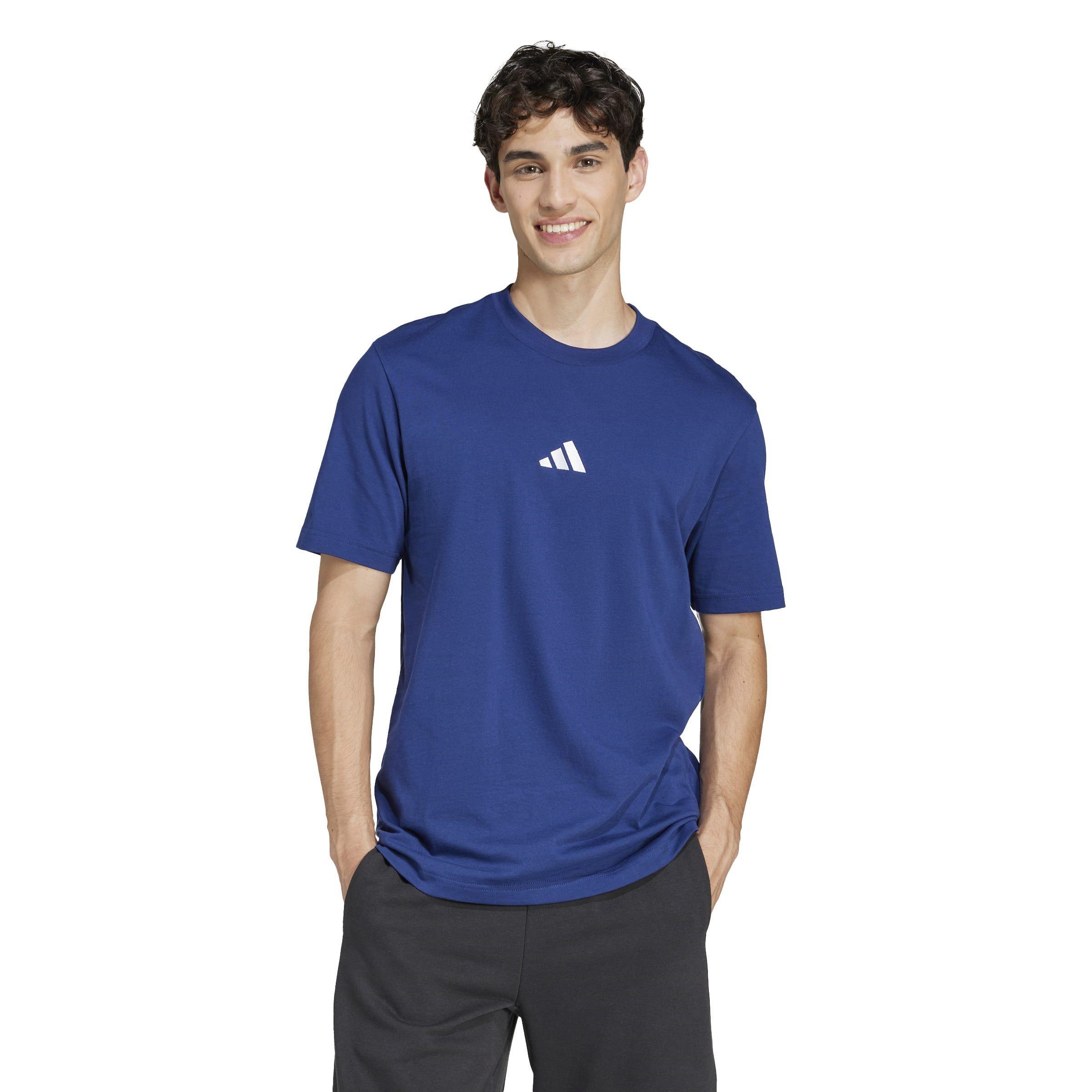 adidas Essentials Single Jersey Logo T-Shirt Mens
