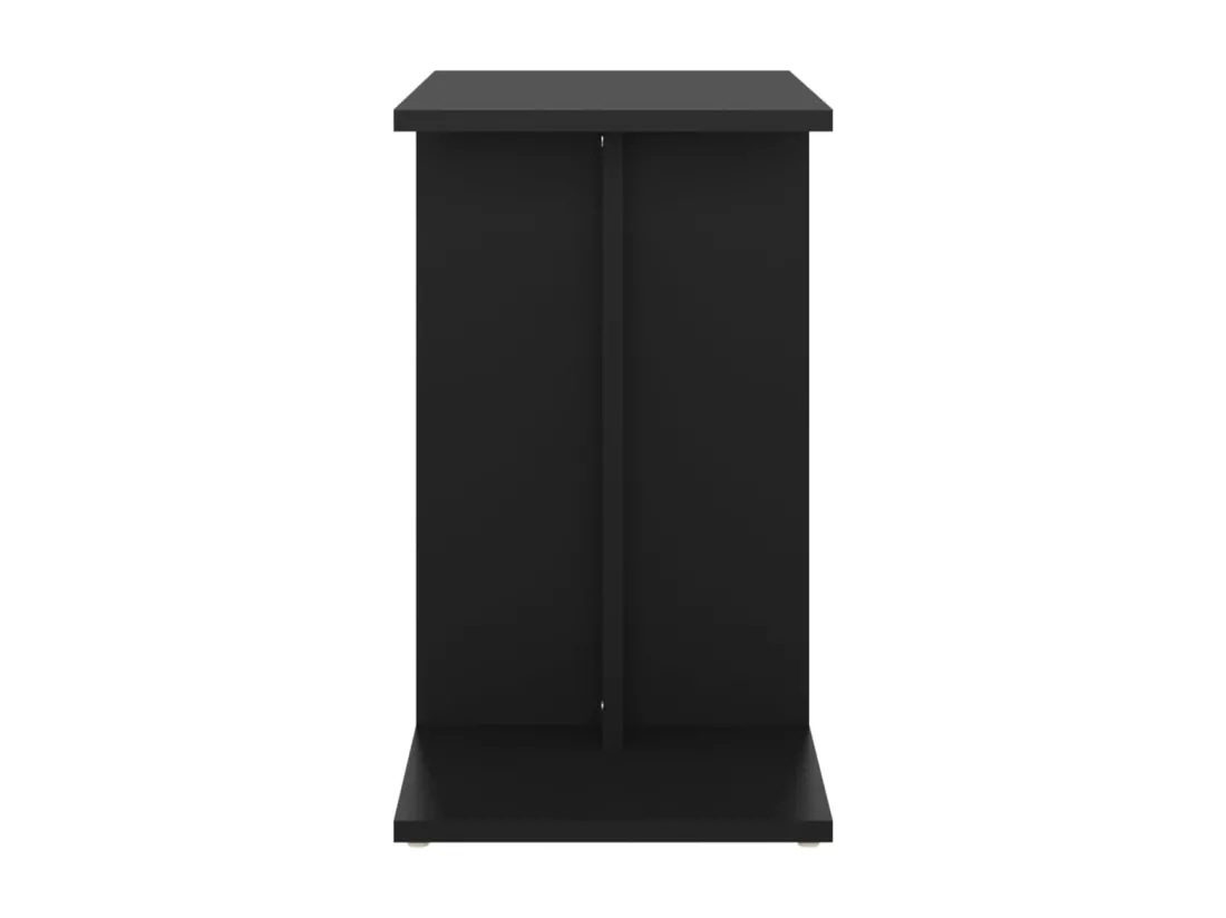 Table d'appoint Noir 50x30x50 cm Aggloméré
