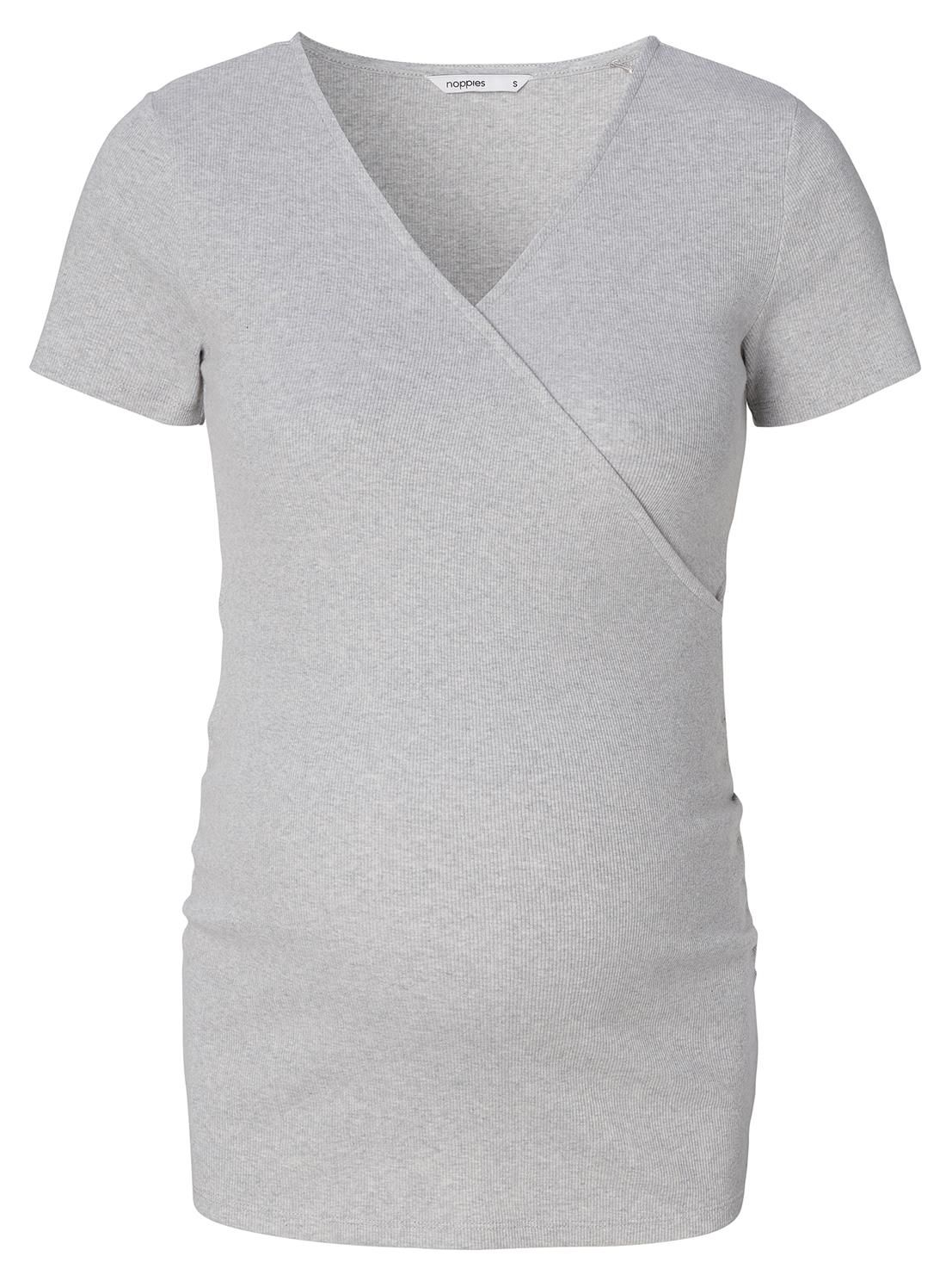 Noppies Maternity Voedings t-shirt Sanson - Grey Melange