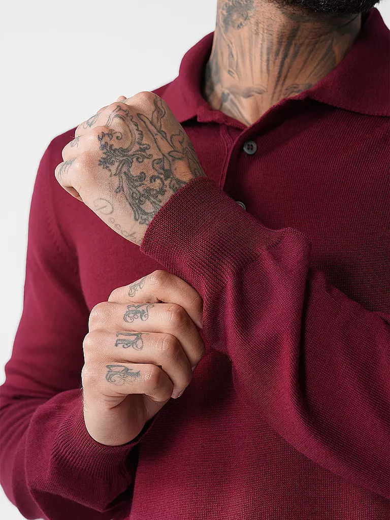GRAN SASSO Poloshirt  rot